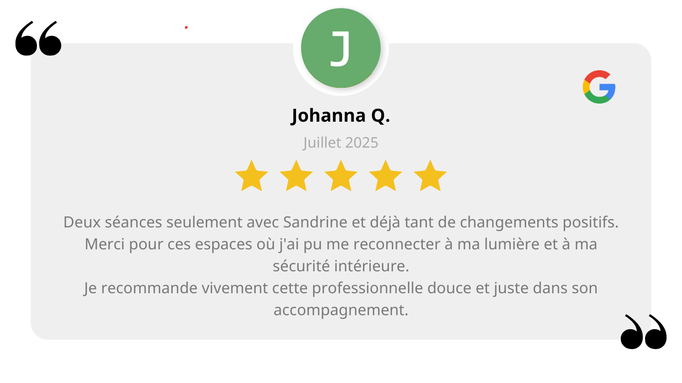 Clients satisfaits partageant leur expérience avec l'hypnose et la PNL