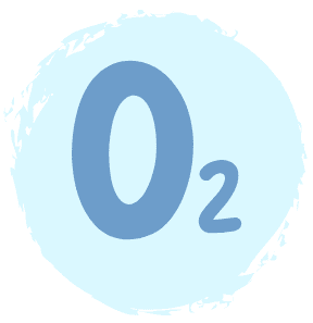 Illustration représentant une meilleure oxygénation de l'organisme après l'arrêt de la cigarette et de la cigarette électronique.